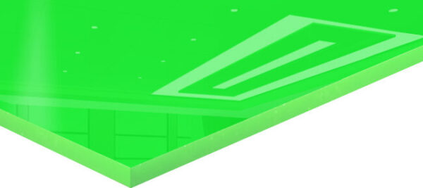 Light Green Cast Acrylic Sheet - Light Pass