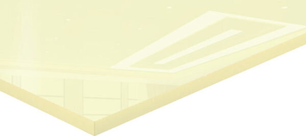 Ivory Off-white Cast Acrylic Sheet - Light Pass